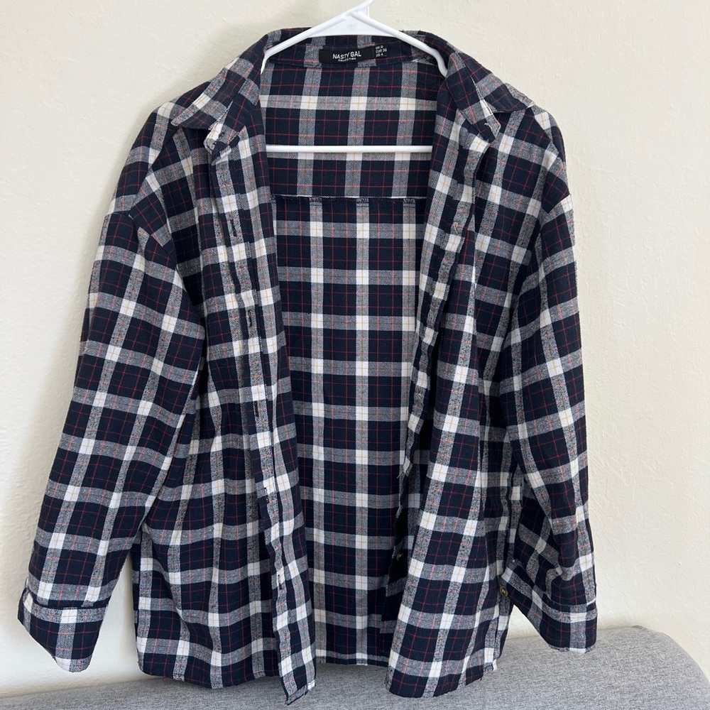 Blue Plaid Flannel